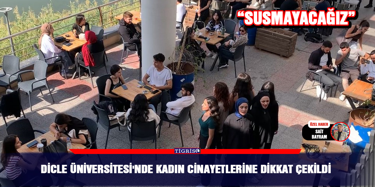 Dicle Üniversitesi'nde kadın cinayetlerine dikkat çekildi