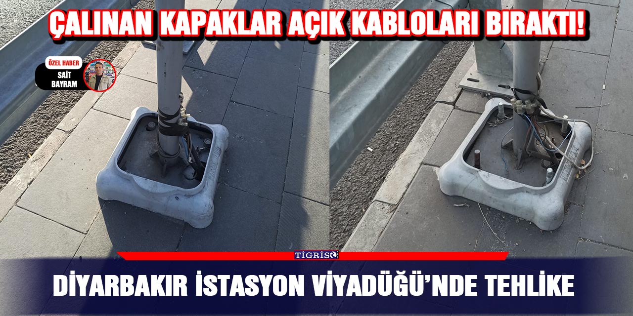 Diyarbakır İstasyon Viyadüğü’nde tehlike