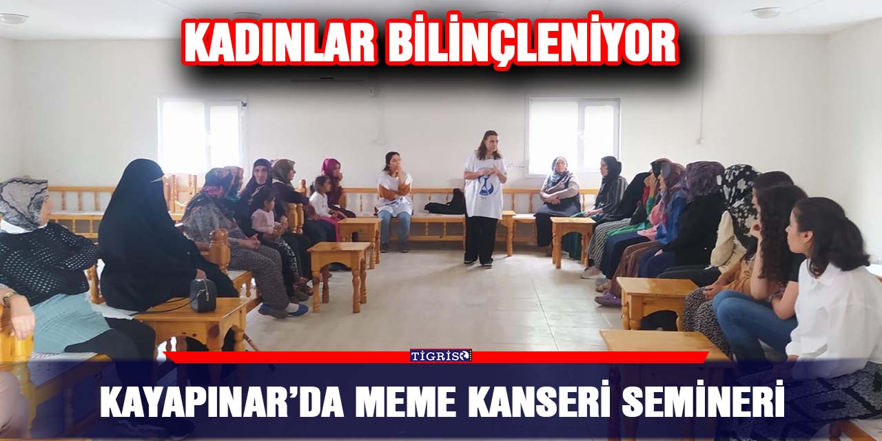 Kayapınar’da Meme Kanseri Semineri