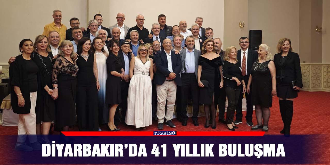 Diyarbakır’da 41 yıllık buluşma