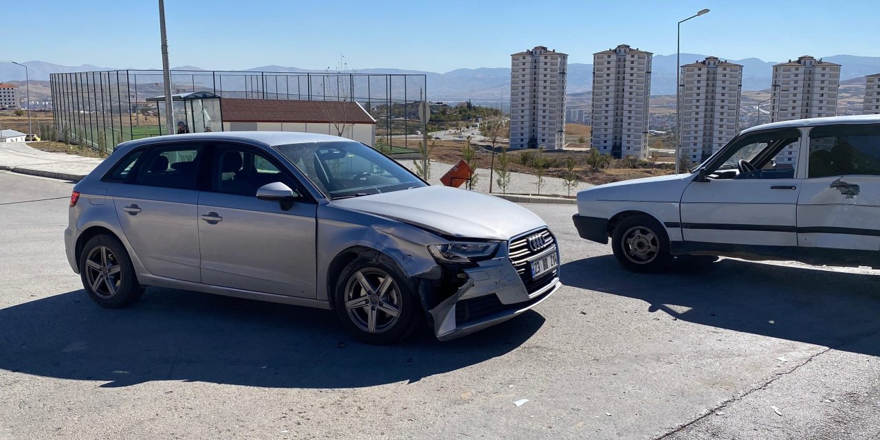 Elazığ’da kaza: 1 yaralı