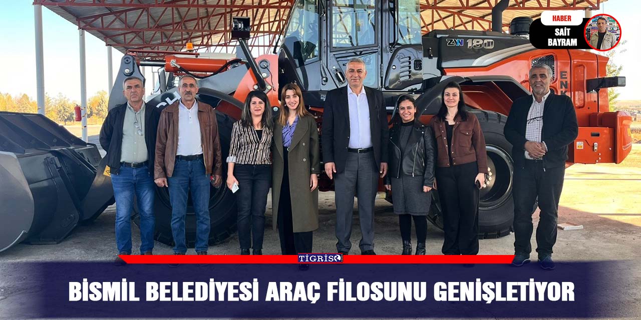 Bismil Belediyesi araç filosunu genişletiyor