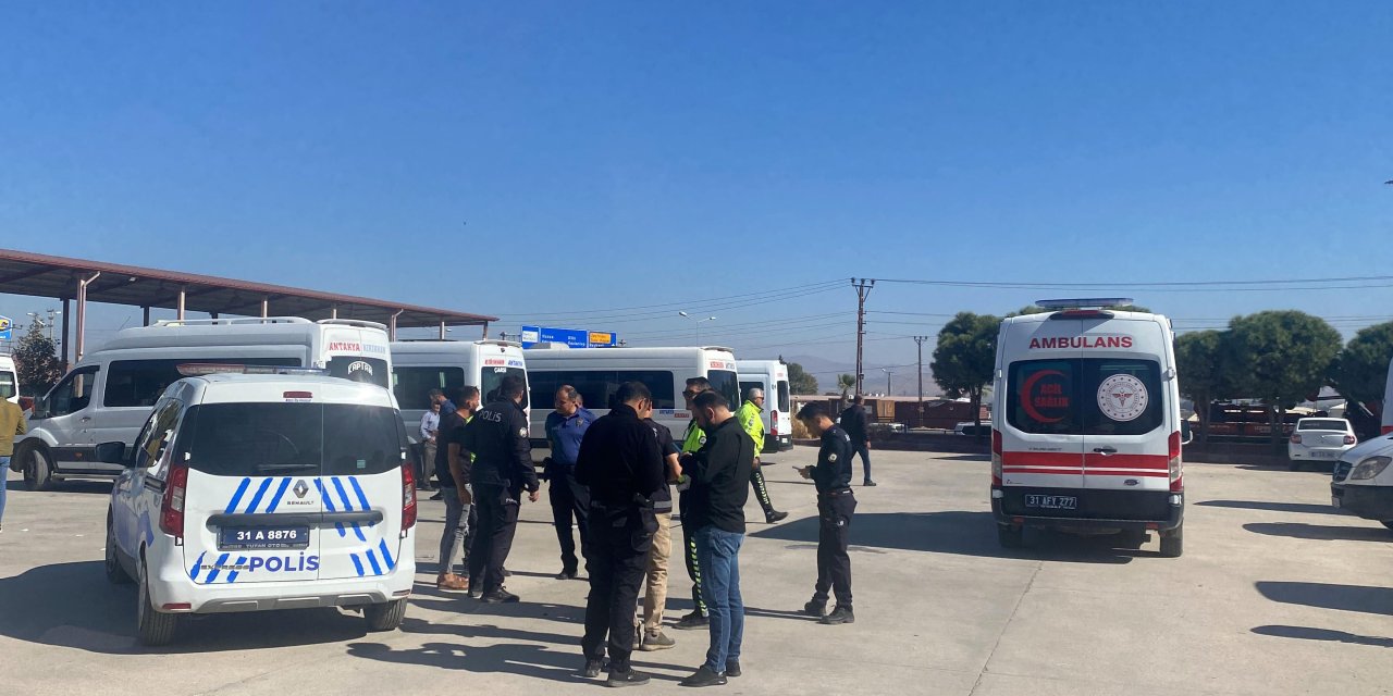 Hatay'da kadın cinayeti: Eşi tarafıdan otogarda öldürüldü