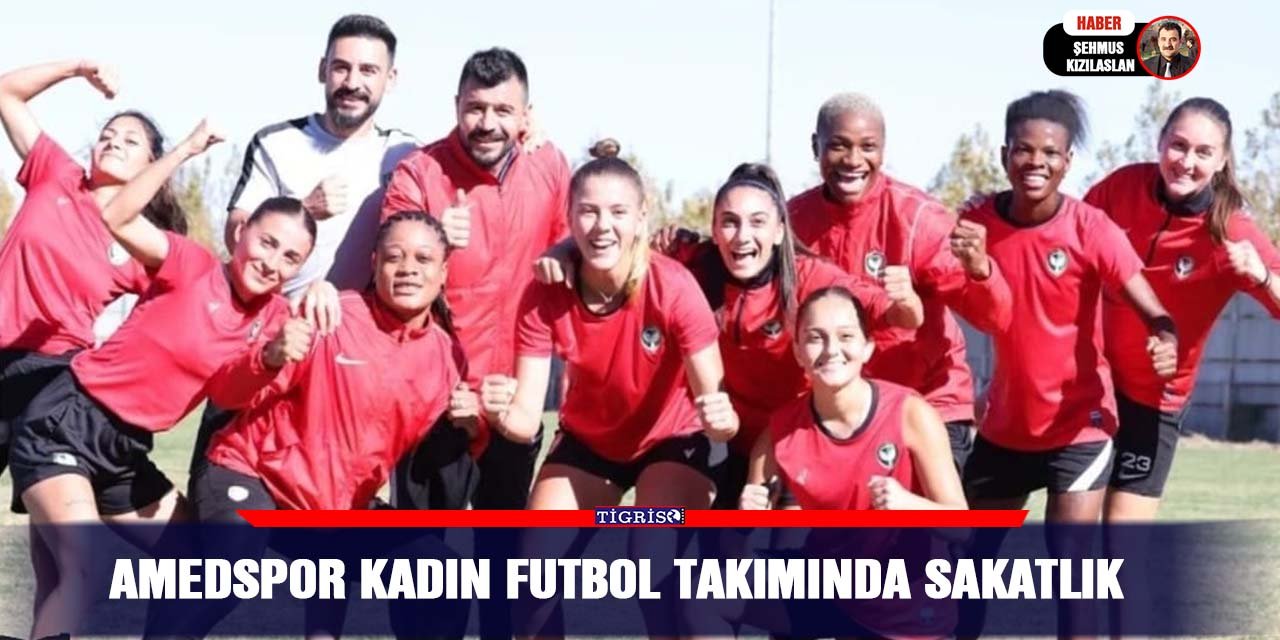 Amedspor Kadın Futbol Takımında Sakatlık