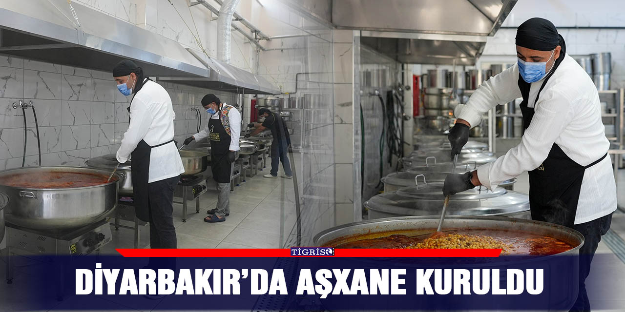 Diyarbakır’da aşxane kuruldu