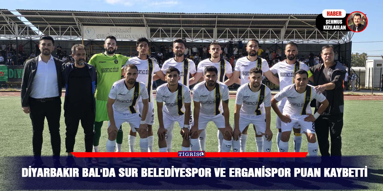 Diyarbakır BAL'da Sur Belediyespor ve Erganispor Puan Kaybetti