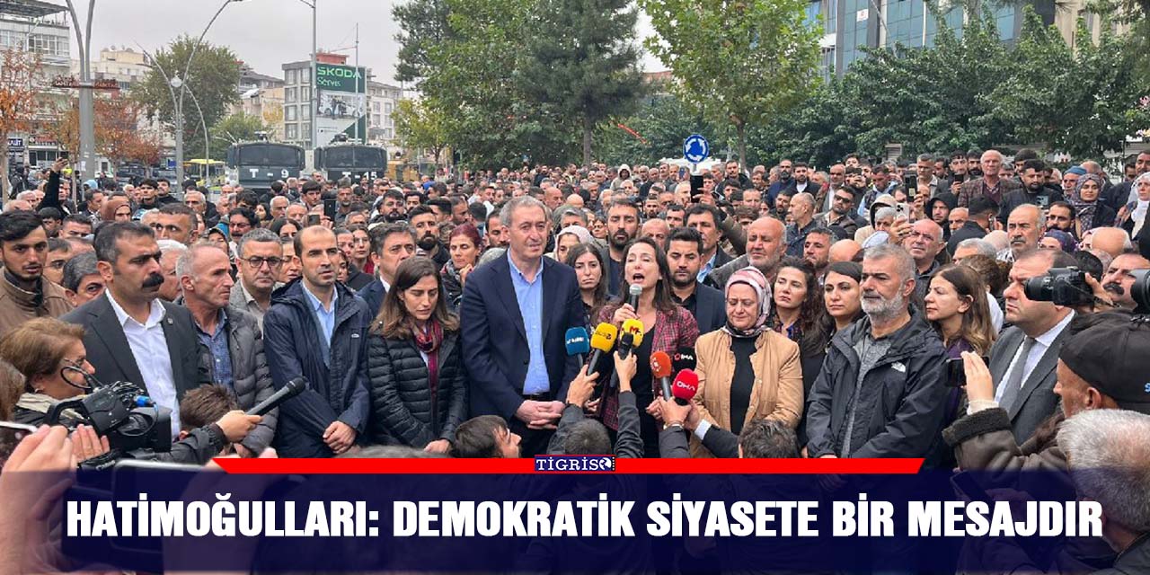 Hatimoğulları: Demokratik siyasete bir mesajdır