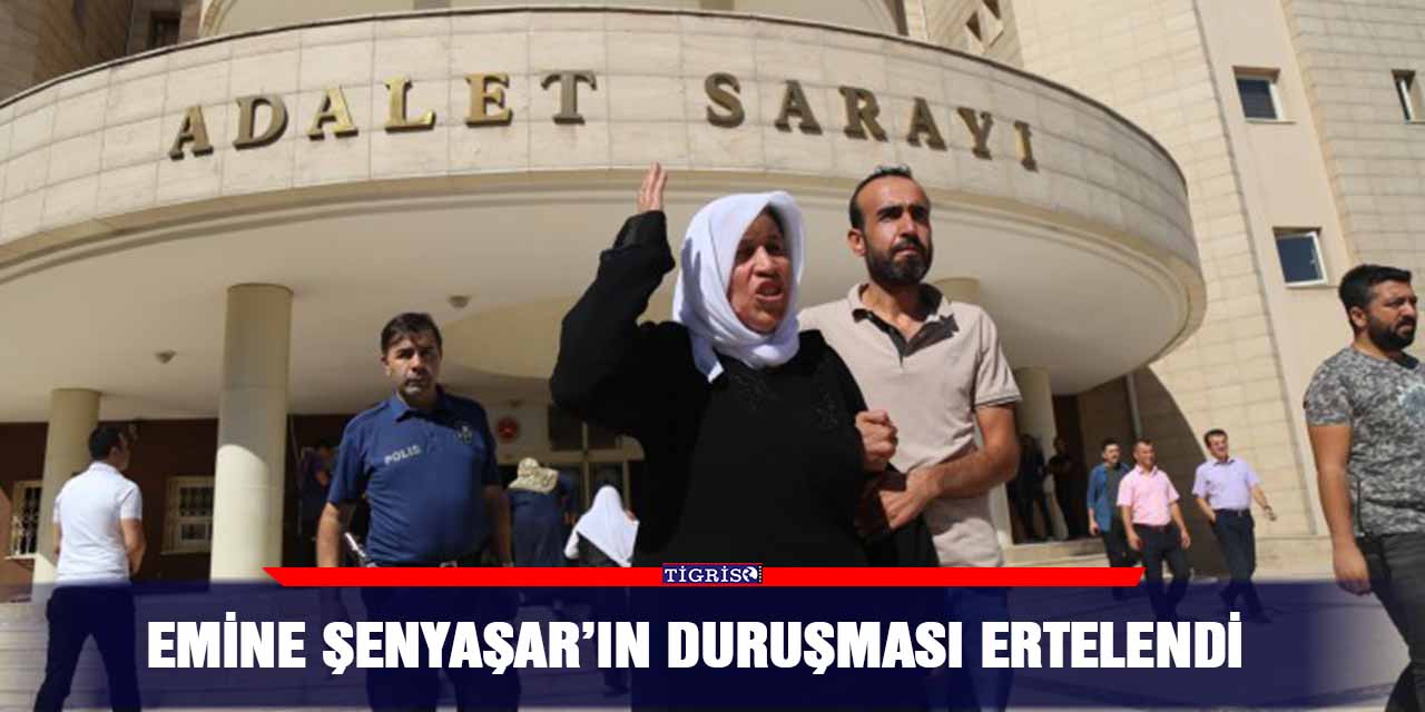 Emine Şenyaşar’ın duruşması ertelendi