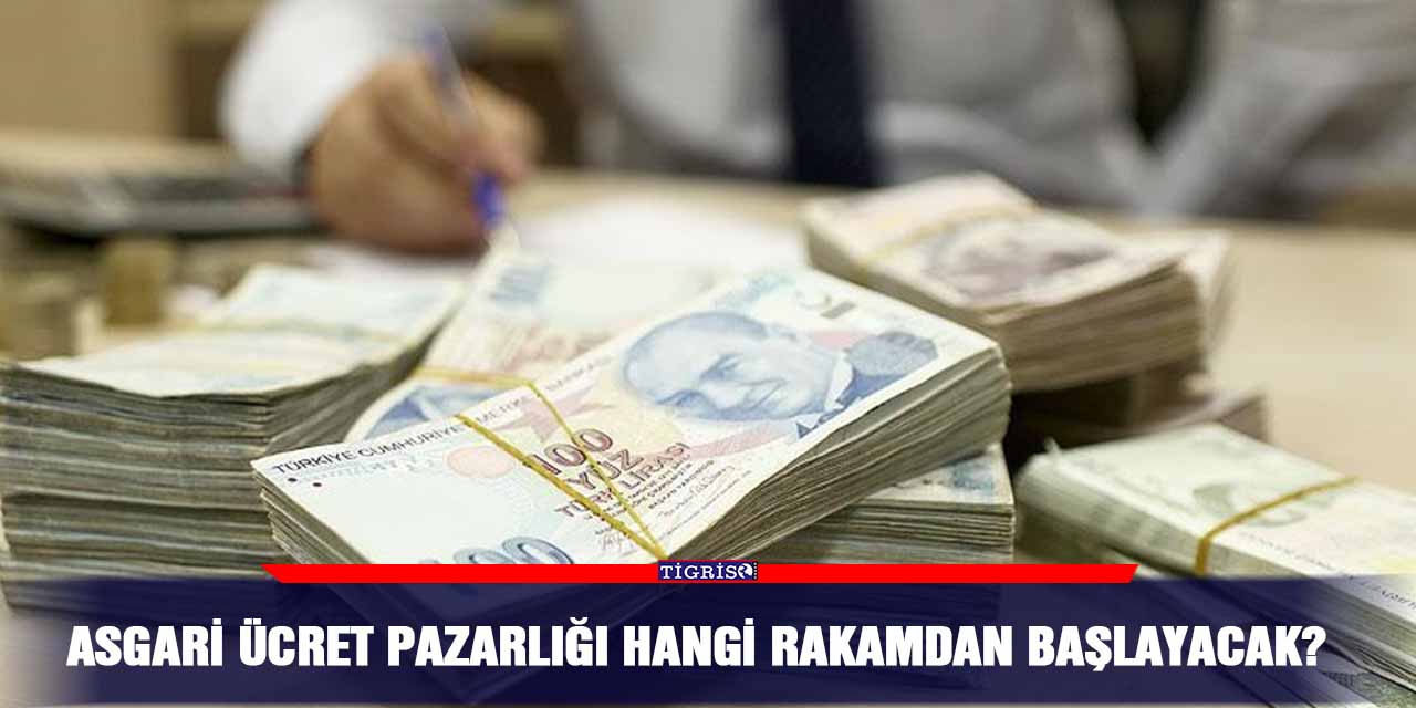 Asgari ücret pazarlığı hangi rakamdan başlayacak?