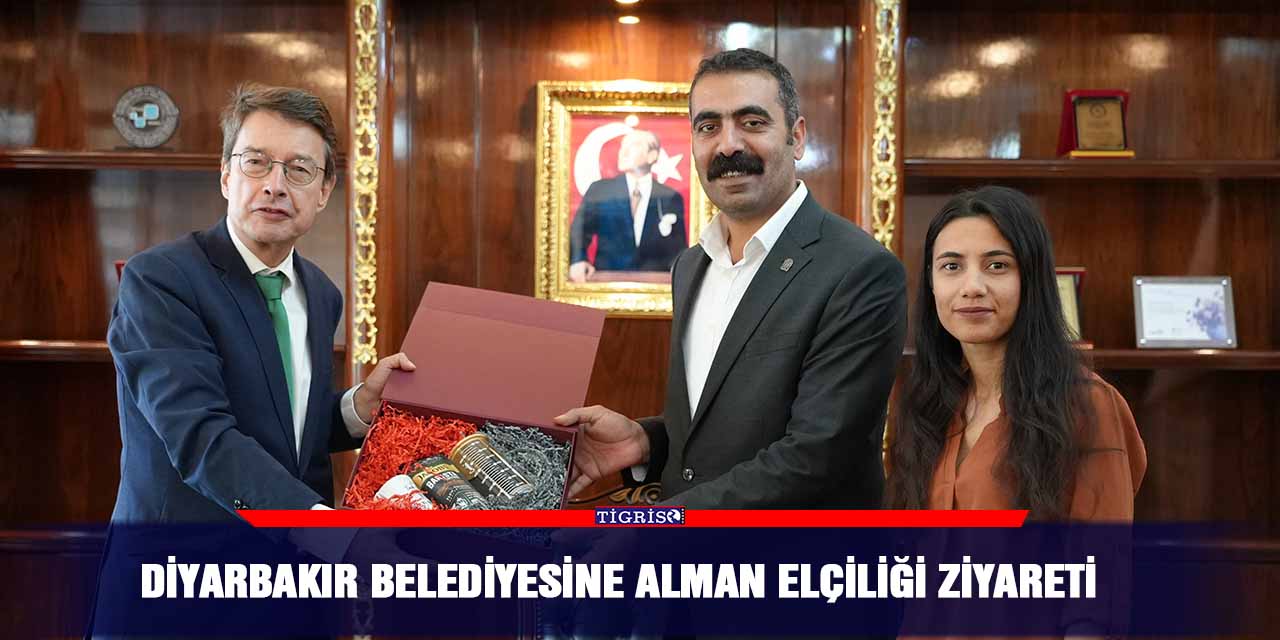 Diyarbakır Belediyesine Alman elçiliği ziyareti