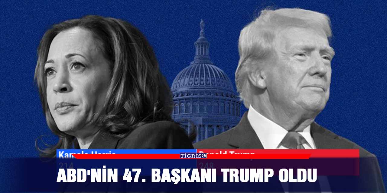 ABD'nin 47. Başkanı Trump oldu