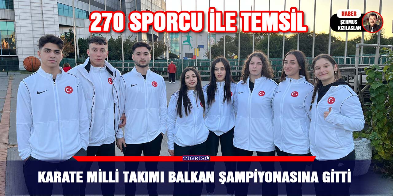 Karate Milli takımı Balkan şampiyonasına gitti