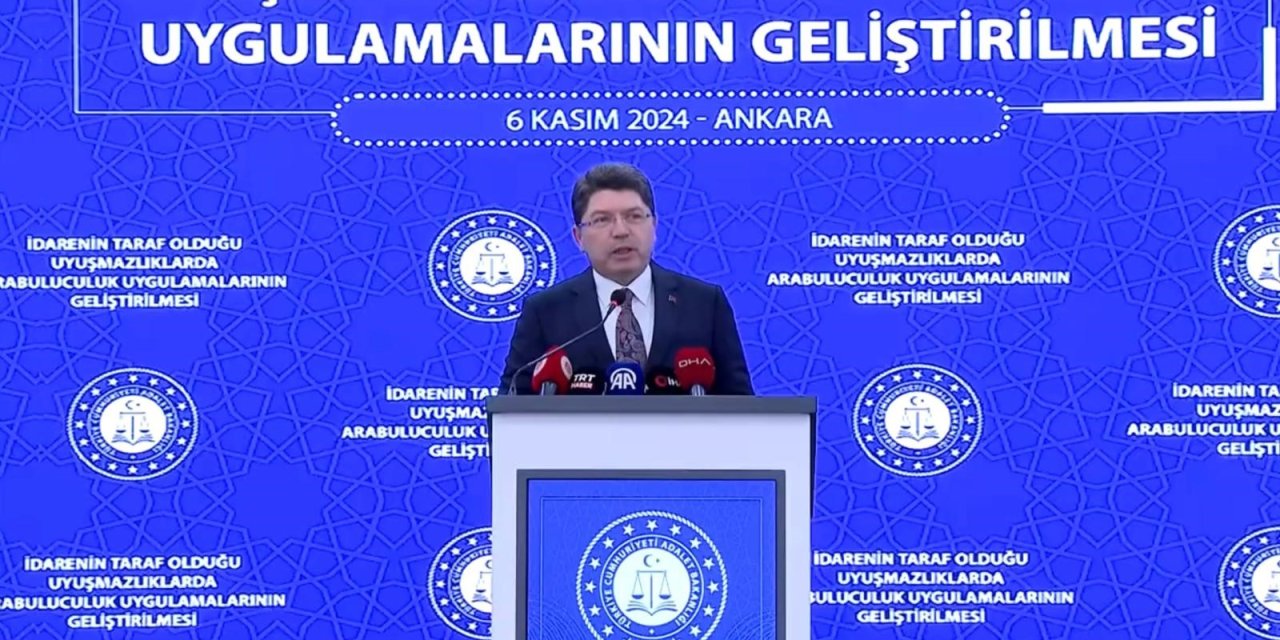 Adalet Bakanı Tunç: “Arabuluculuğa önem vermeye devam edeceğiz“