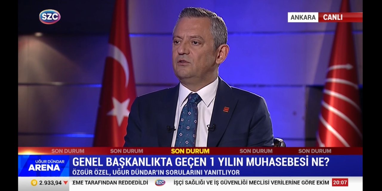 Özel'den normalleşme açıklaması