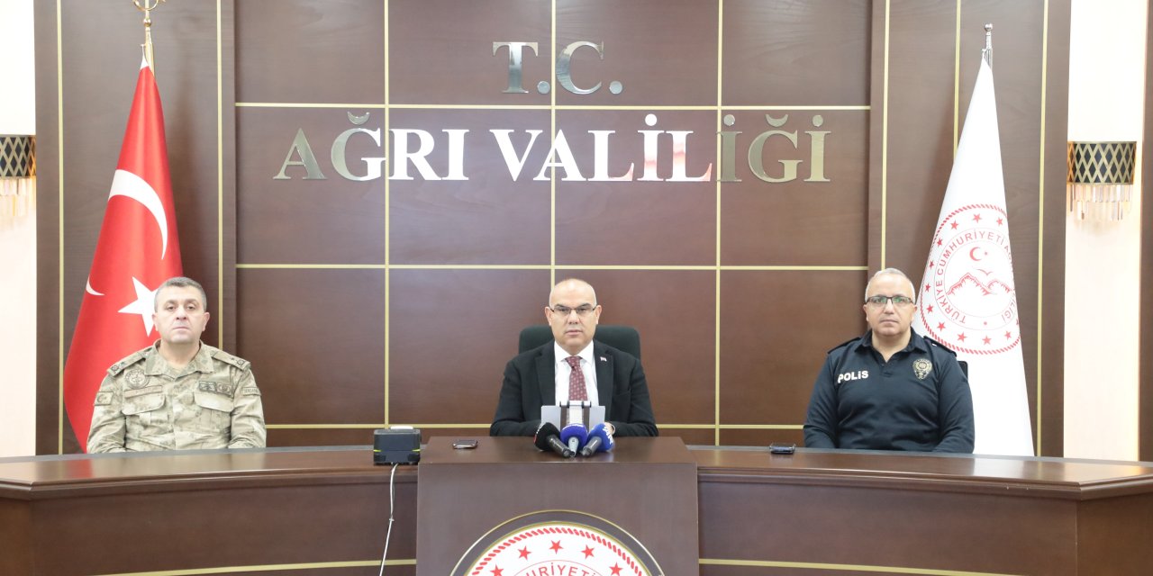 Ağrı’da güvenlik toplantısı gerçekleştirildi