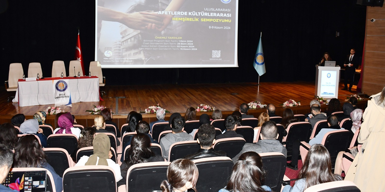 Dicle Üniversitesi'nde Afet Hemşireliği Sempozyumu