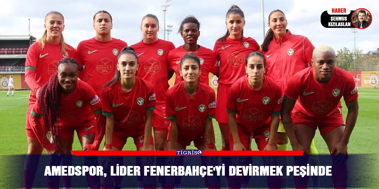 Amedspor, Lider Fenerbahçe'yi devirmek peşinde