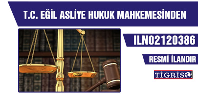 T.C. EĞİL ASLİYE HUKUK MAHKEMESİNDEN