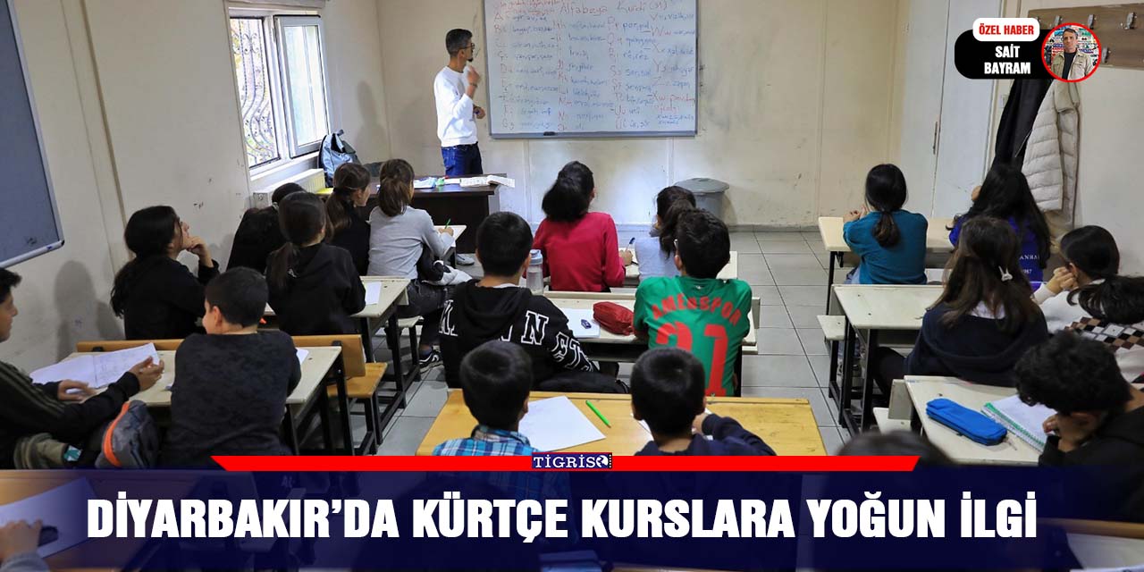 Diyarbakır’da Kürtçe kurslara yoğun ilgi