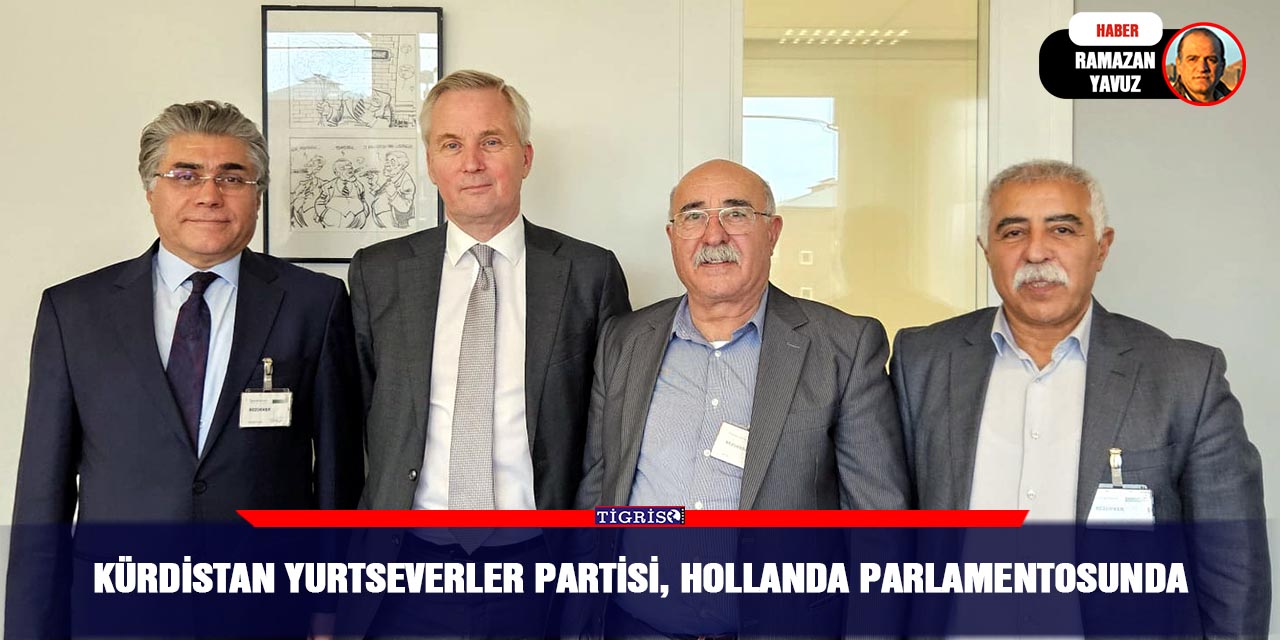 KÜRDİSTAN YURTSEVERLER PARTİSİ,  HOLLANDA PARLAMENTOSUNDA