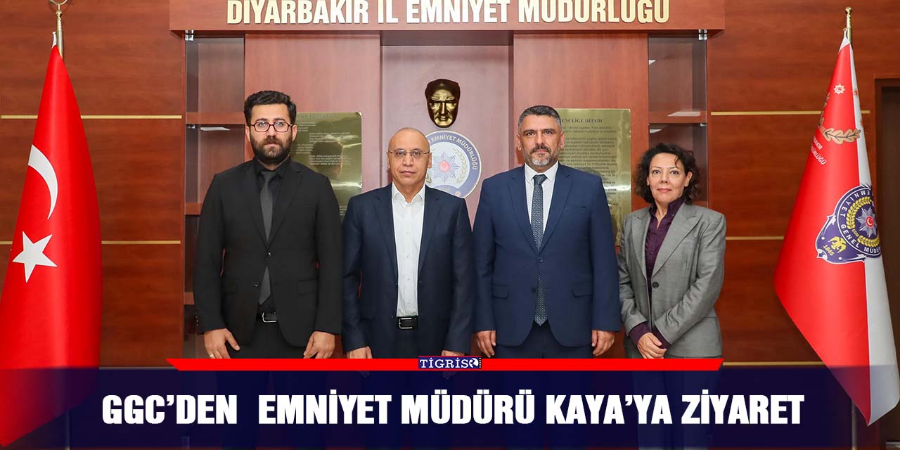 GGC’den  Emniyet Müdürü Kaya’ya ziyaret