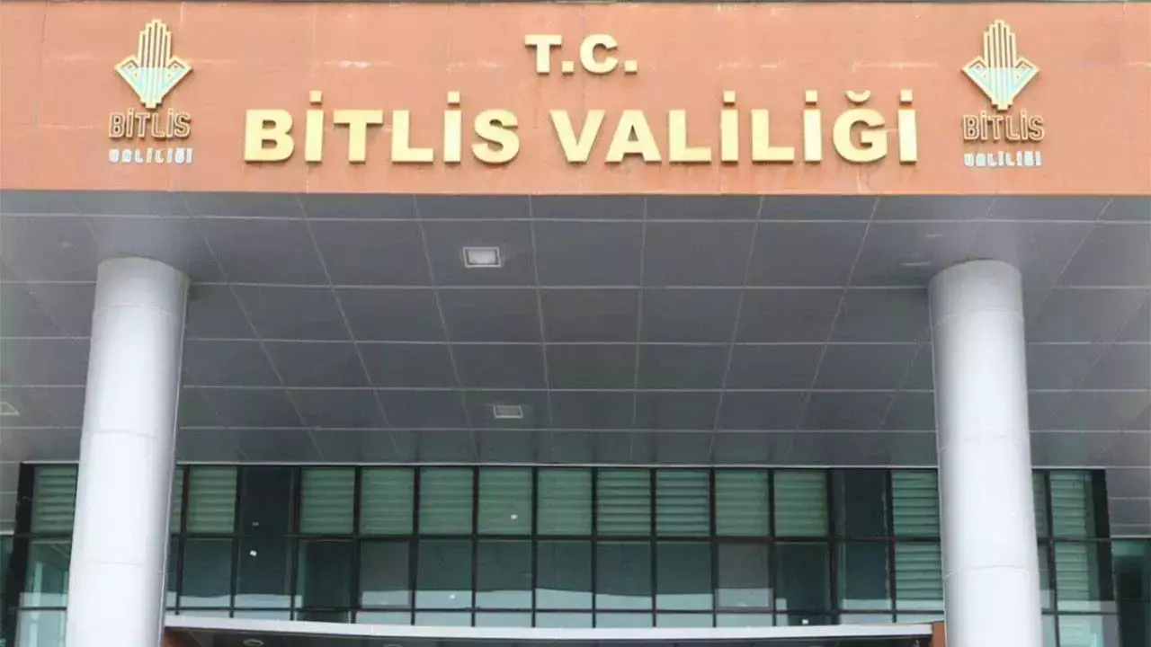 Bitlis'te eylemler 2 gün süreyle yasaklandı