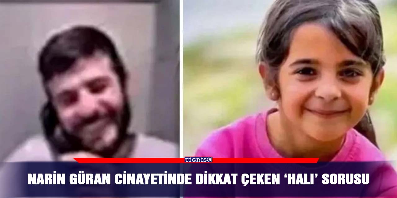 Narin Güran cinayetinde dikkat çeken ‘halı’ sorusu