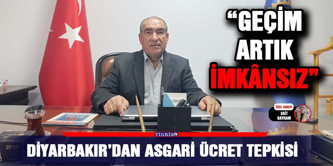 VİDEO - Diyarbakır’dan asgari ücret tepkisi