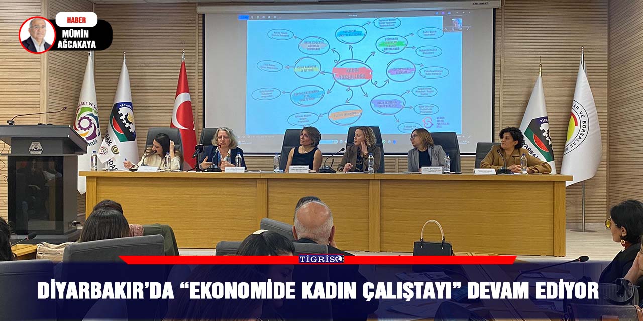 Diyarbakır’da “Ekonomide Kadın Çalıştayı” devam ediyor