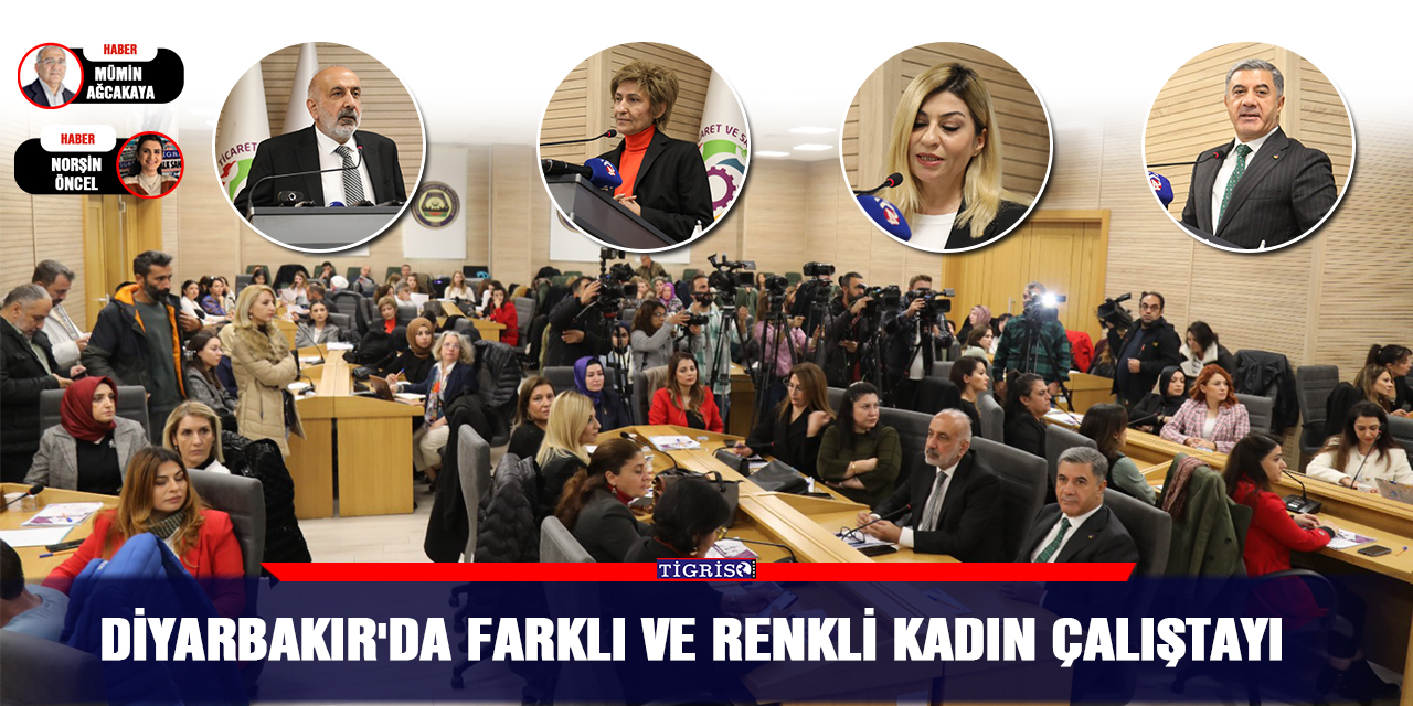 Diyarbakır'da farklı ve renkli kadın çalıştayı