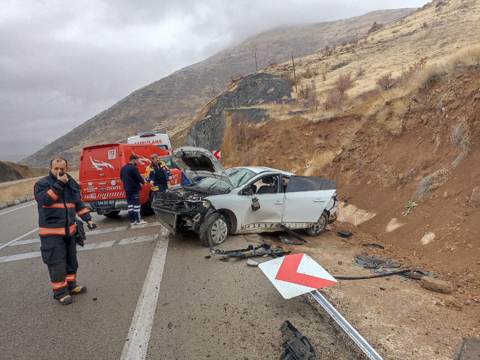 Malatya'da kaza: 6 yaralı