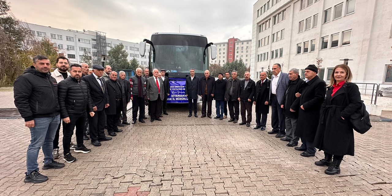 Diyarbakır’da emeklilere Mardin gezisi