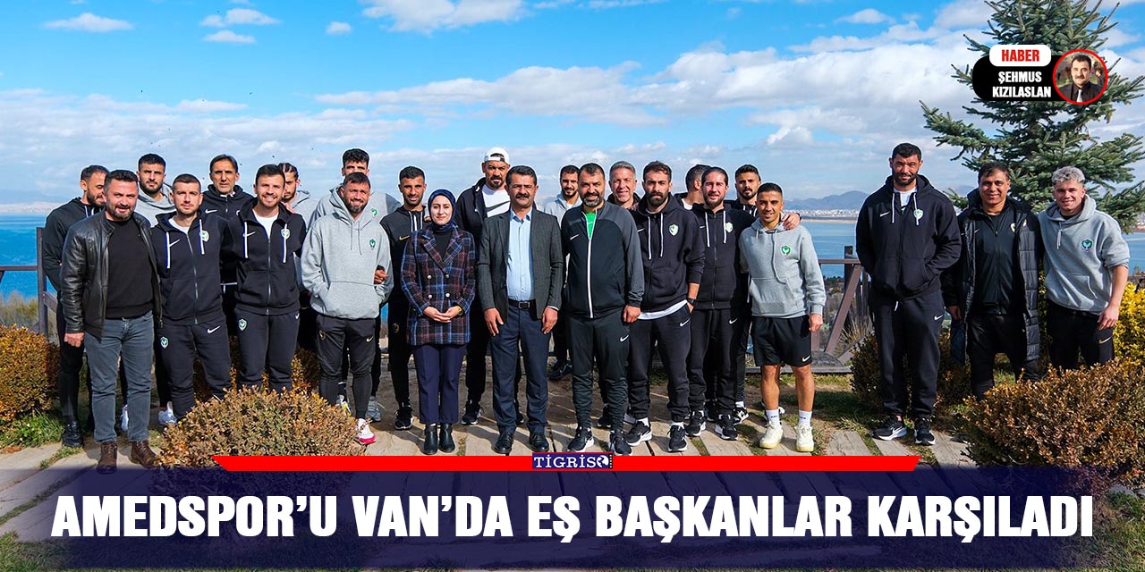 Amedspor’u Van’da Eş Başkanlar Karşıladı