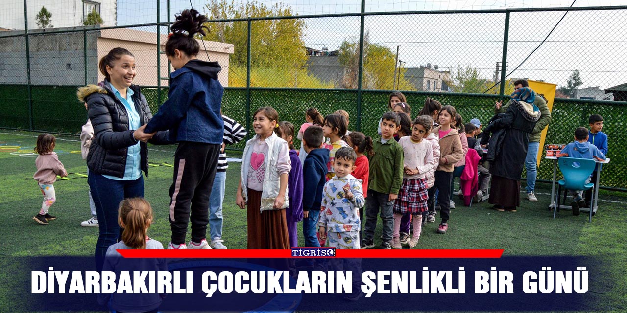 Diyarbakırlı çocukların şenlikli bir günü