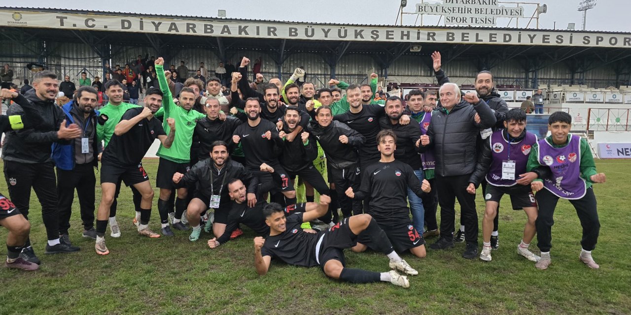 Diyarbekirspor ilk galibiyetini tek golle aldı