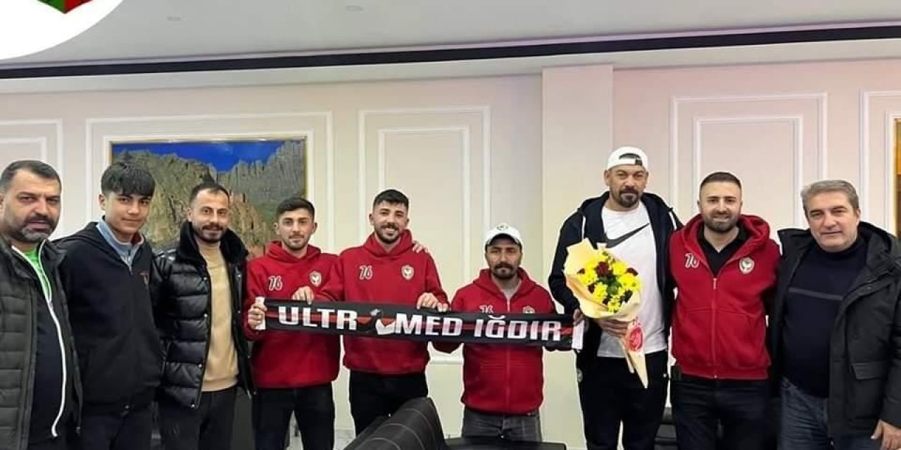 Ultramed Iğdır'dan Amedspor'a destek