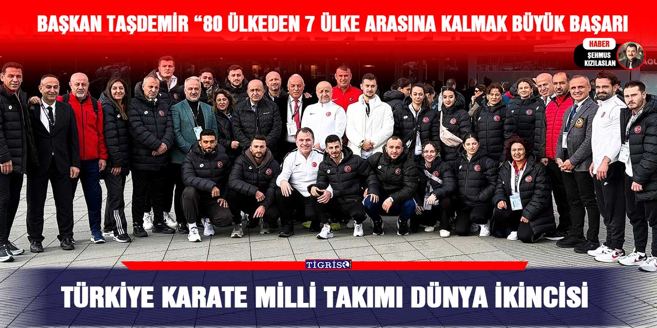 Türkiye Karate Milli Takımı Dünya İkincisi