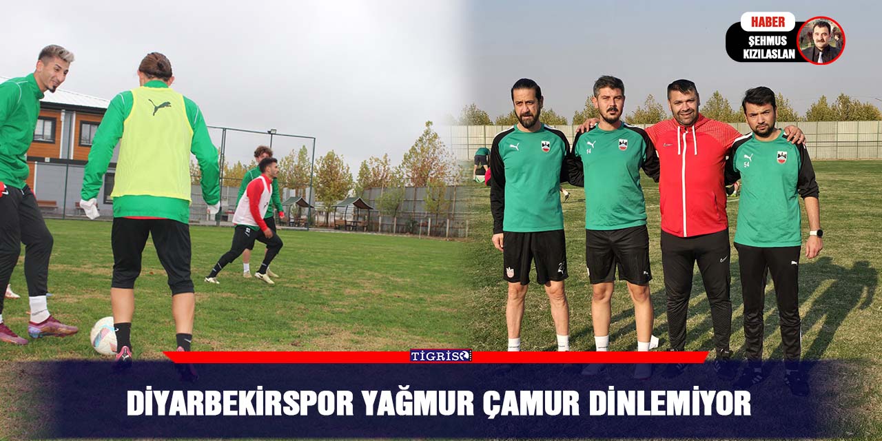 Diyarbekirspor Yağmur Çamur Dinlemiyor