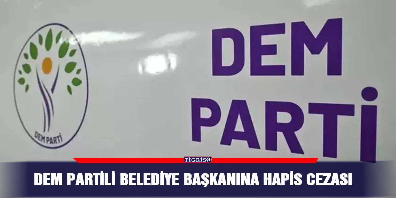 DEM Partili belediye başkanına hapis cezası