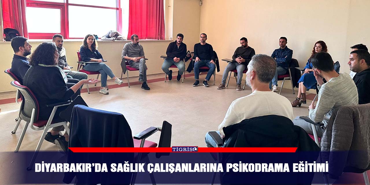 Diyarbakır’da Sağlık Çalışanlarına Psikodrama Eğitimi