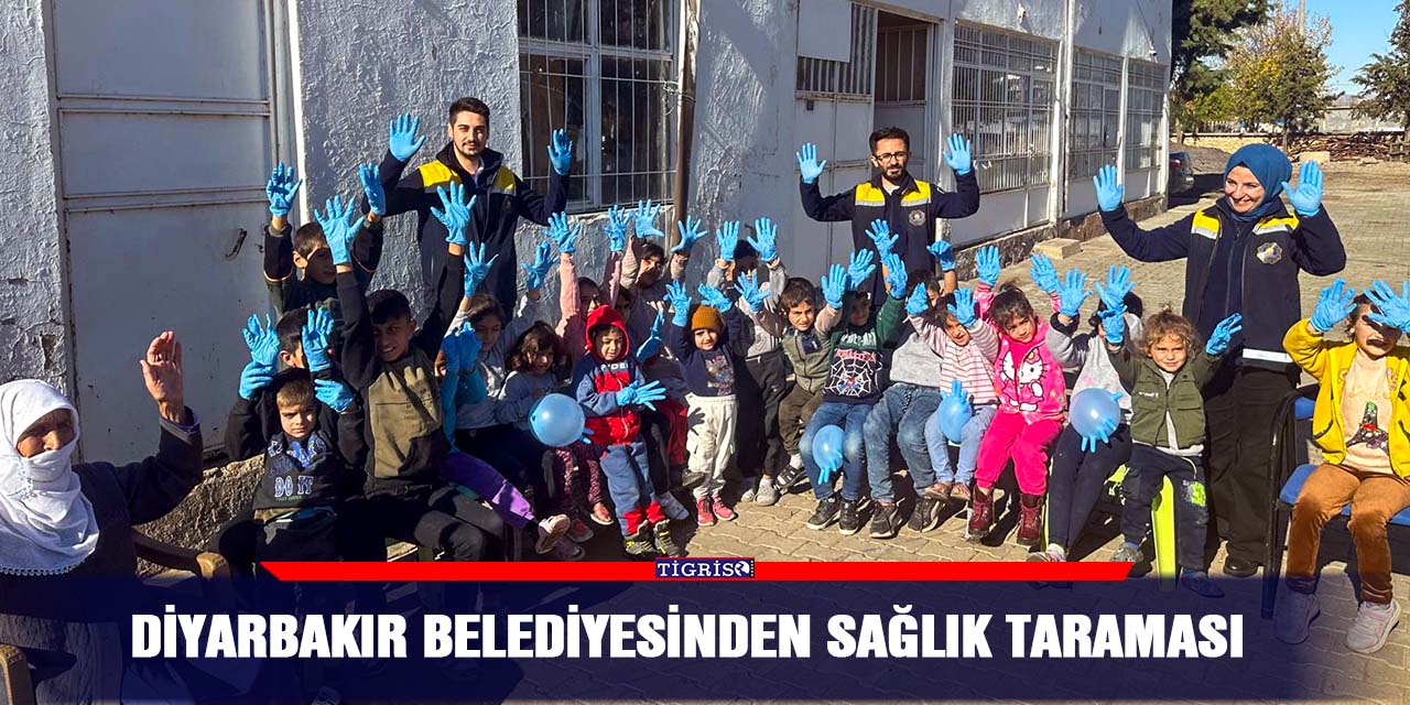 Diyarbakır belediyesinden sağlık taraması