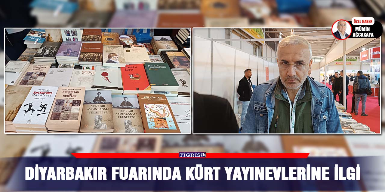 Diyarbakır fuarında Kürt yayınevlerine ilgi