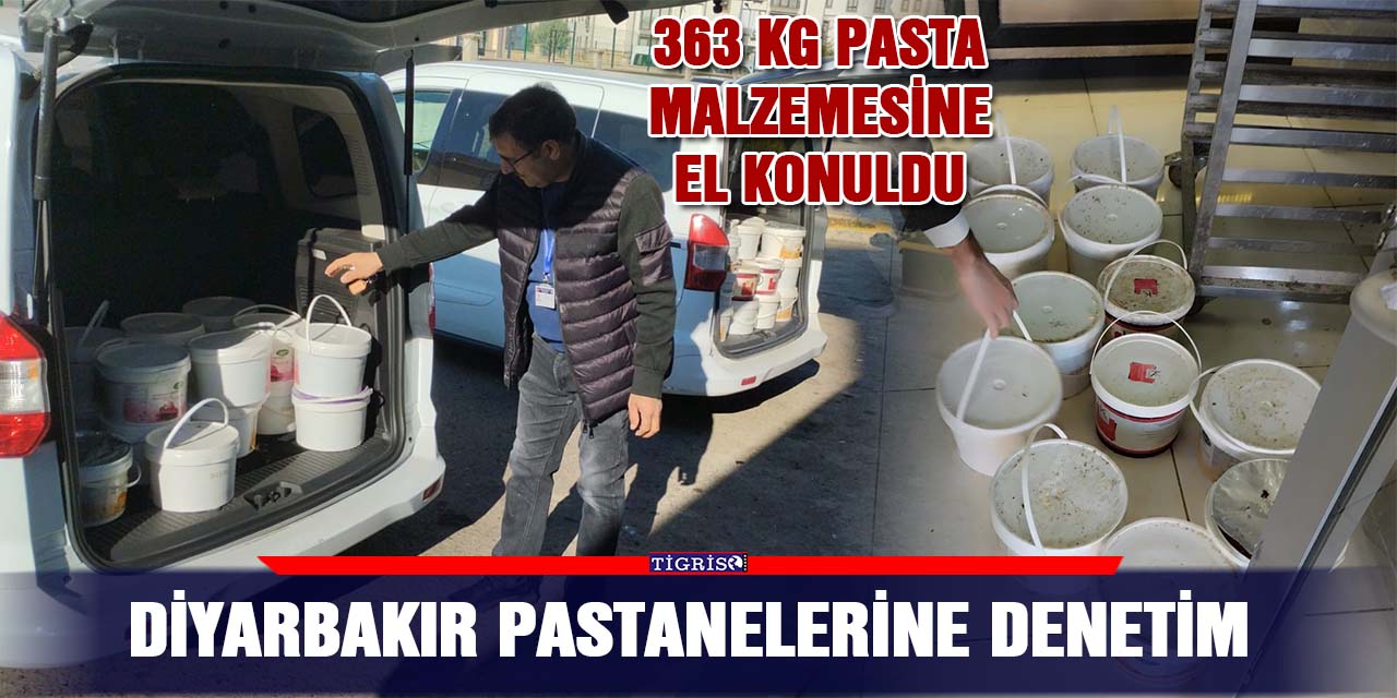 Diyarbakır pastanelerine denetim