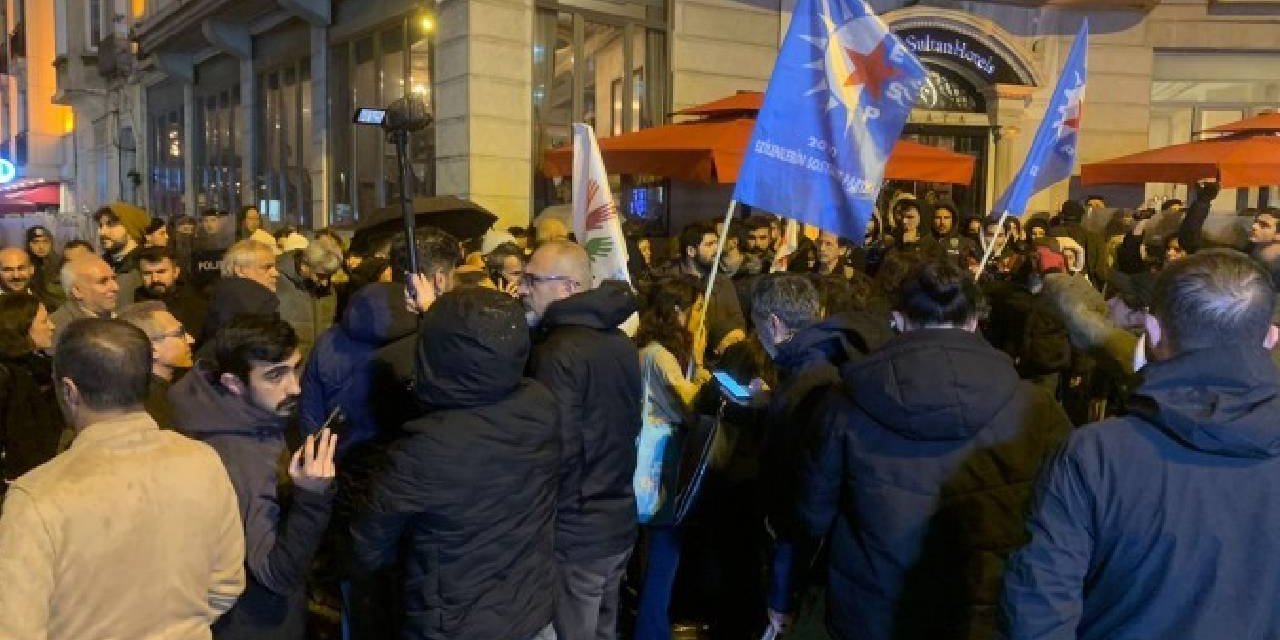 İstanbul'da Rojava protestosu: 50 gözaltı