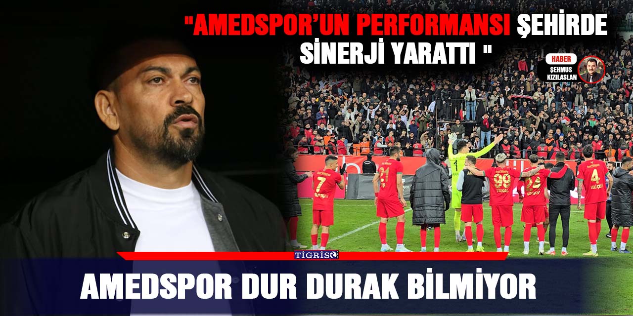 Amedspor dur durak bilmiyor