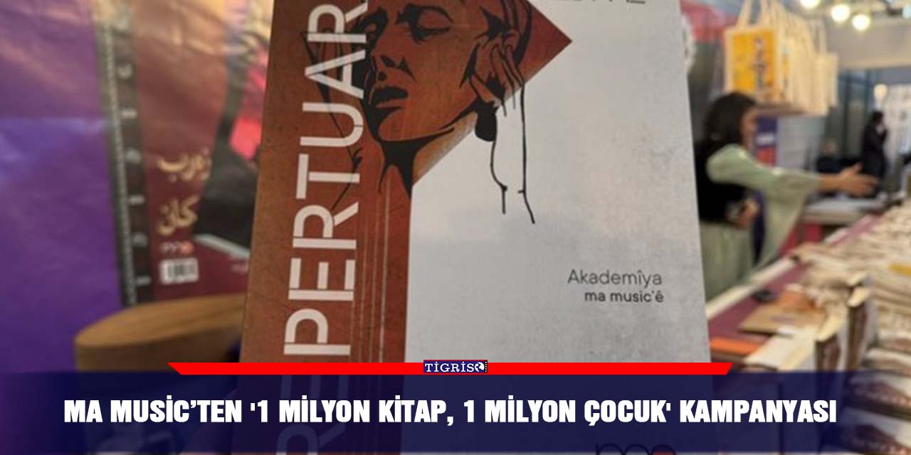 Ma Music’ten '1 milyon kitap, 1 milyon çocuk' kampanyası