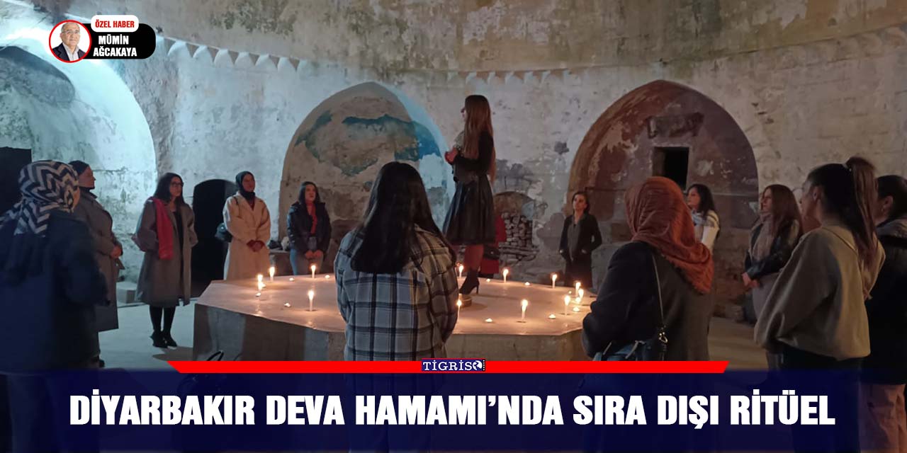 VİDEO - Diyarbakır Deva Hamamı’nda sıra dışı ritüel