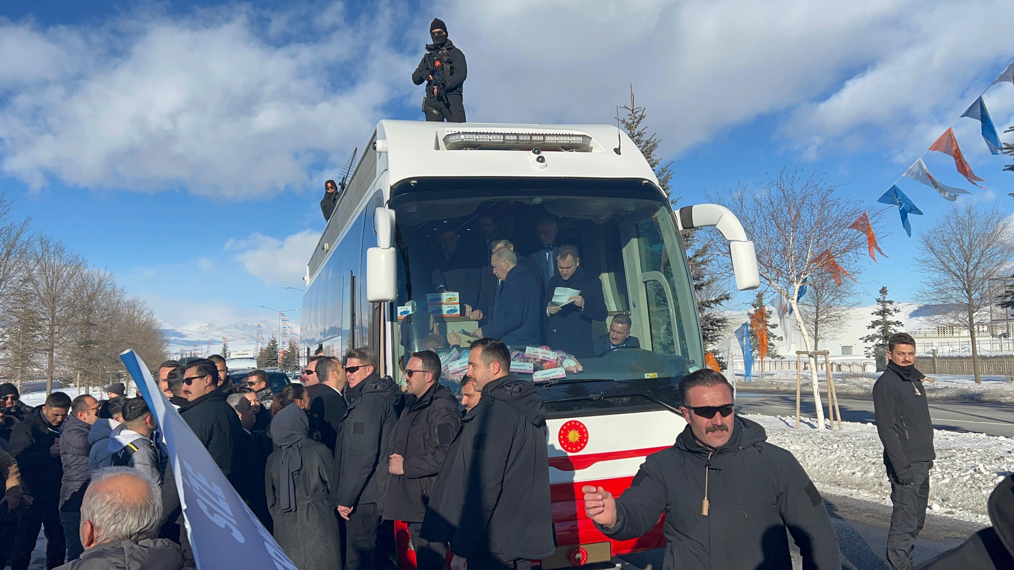 Cumhurbaşkanı Erdoğan Erzurum’da