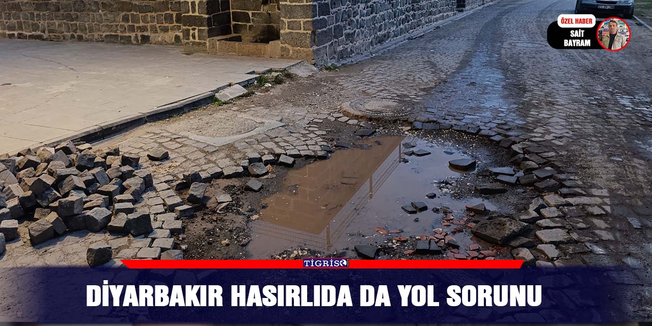 VİDEO - Diyarbakır Hasırlıda da yol sorunu