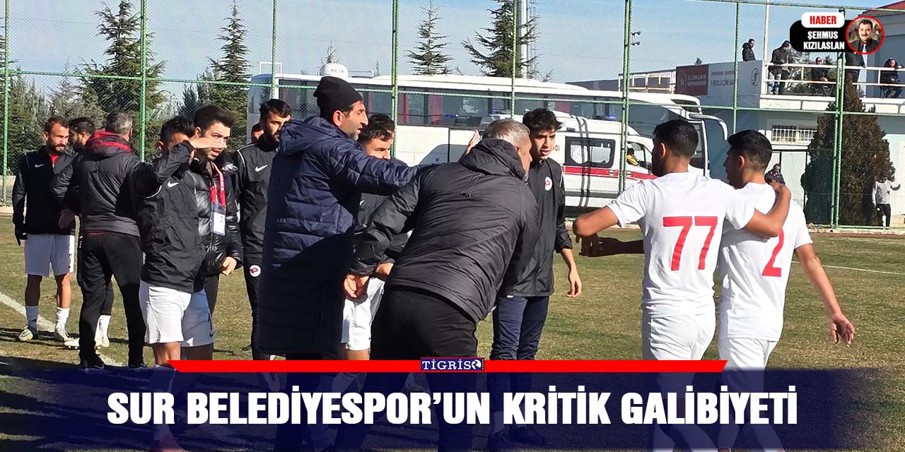 Sur Belediyespor’un kritik galibiyeti